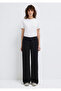 Wide Leg Black Basic Sweatpants 1011057-900 - 3