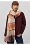 Tasseled Checkered Scarf 1912810 -71089