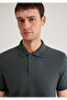 Khaki Polo T-Shirt Slim Fit 064946 -71598 - 5