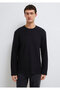 Long Sleeve Black Basic T-Shirt Regular Fit 0611925 -900 - 4