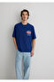 Printed Blue T-Shirt Relaxed Fit / Relaxed Cut 0612607 -70722