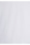 Weißes Stretch-Basic-T-Shirt mit tailliertem Schnitt 061747 -620 - 8