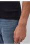 2-Piece Crew Neck Men's Basic T-Shirt Fitted / Fitted Cut0611283-900 - 6