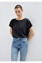 Lux Touch Black Modal - Loose Fit Basic T-Shirt 167245 -900 - 2