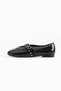 Mary Stone Detailed Strappy Women's Ballerinas Stylish Daily Comfortable Mary Jane Shoes - 4