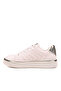 Nova Quilted White Women's Sneakers with Silver Detail - 4
