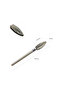 HYTOOS 6mm Flame Bits 3/32 Carbide Nail Drill Bit Milling Cutter For Manicure Nail Art Equipment ... - 5