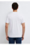 Weißes Stretch-Basic-T-Shirt mit tailliertem Schnitt 061747 -620 - 5