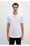 White Basic T-Shirt Slim Fit / Narrow Cut 065574-620 - 4