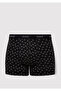 Black Printed Boxers - 0911049 -900