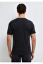 Stretch V-Neck Black Basic T-Shirt Fitted / Fitted Cut 061748 -900 - 5