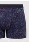 Printed Navy Blue Boxer 091280-28417 - 2