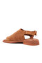 Marea Genuine Leather Suede Textured Women Sandals - 5