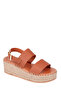 Max Wicker Filled Sole Genuine Leather Women's Sandals Platform Stylish Summer Comfortable Casual - 2