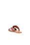 Vion Genuine Leather Women's Slippers with Metal Accessories, Daily Stylish Minimal Sandals - 3