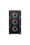 علبة كمبيوتر ألعاب Trident IV-M POWERFORGE Series متوسطة الحجم مزودة بوحدة تزويد طاقة بقدرة 750 واط مثبتة مسبقًا - 2