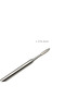 HYTOOS Hexagon Cuticle Clean Burr 3/32 Stainless Steel Nail Drill Bit Milling Cutter for Manicure... - 6