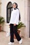 Spanish Leg Lace Detailed Jeans - Anthracite - 5