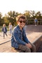 Kids fashion Polarised Sunglasses Brown Lens - LCK102C02 - 8