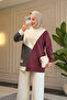 9097 - 2-Yarn Denim Paneled Casual Chic Women's Tunic - 3