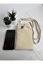 Handmade Phone Bag with Pockets, Ethnic Pattern, Adjustable Strap - 2