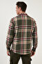 Plaid Long Sleeve Slim Fit Winter Shirt Men's Shirt Cf21W112844 - 5