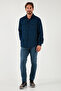 Cotton Double Pocket Regular Fit Shirt Men's Shirt Cf25W128858 - 2