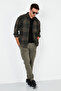 Plaid Long Sleeve Slim Fit Winter Shirt Men's Shirt Cf21W112844 - 4