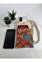 Handmade Phone Bag with Pockets, Ethnic Pattern, Adjustable Strap - 3