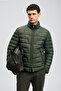 Lukas Kaz Feather Men's Coat Green - 3