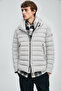 Gabriel Goose Feather Men's Coat Stone - 4