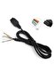 black Cable for Sega Genesis 2 MD 2 Control Cable for Mega Drive 2 Gamepad Controller Extend Cord 9P - 6