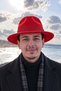Men's Seasonal Vintage Red Fedora Hat |   Stylish Felt Fedora Design with Belt - 2
