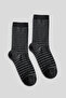 Anna Women's Socks Anthracite - 3