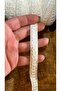 100X1 cm Embroidery Processing Ribbon Sewing Accessory Cream Color