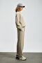 Alıce Women's Knitted Sweatshirt Beige - 4