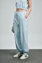 Nılda Knitted Women's Sweatpants Blue - 5