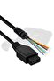 black Cable for Sega Genesis 2 MD 2 Control Cable for Mega Drive 2 Gamepad Controller Extend Cord 9P