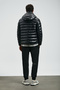 Gabriel Goose Feather Men's Coat Black - 6