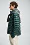 Andy Goose Feather Men's Coat Green - 4