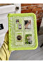 Hologram Star Pattern A5 Binder Green