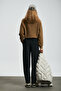 Beggy Women's Knitted Sweatshirt Camel Hair - 6