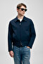 Drake Men's Coat Navy Blue - 5