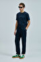 Karl Smart Men's Chino Trousers Slim Fit Navy Blue - 4