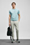 Oscar Modern Graphic T-Shirt Aqua Green - 3