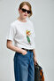 Fame Women's T-Shirt Off-White - 3