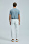 Helt Sport 5 Pocket Men's Trousers Slim Fit White - 6