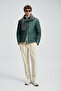 Andy Goose Feather Men's Coat Green