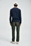 Sara Men's Long Sleeve T-Shirt Navy Blue - 6