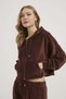 Armalife 0110 Velvet Waist Tie-Up Women's Track Suit Set - 3